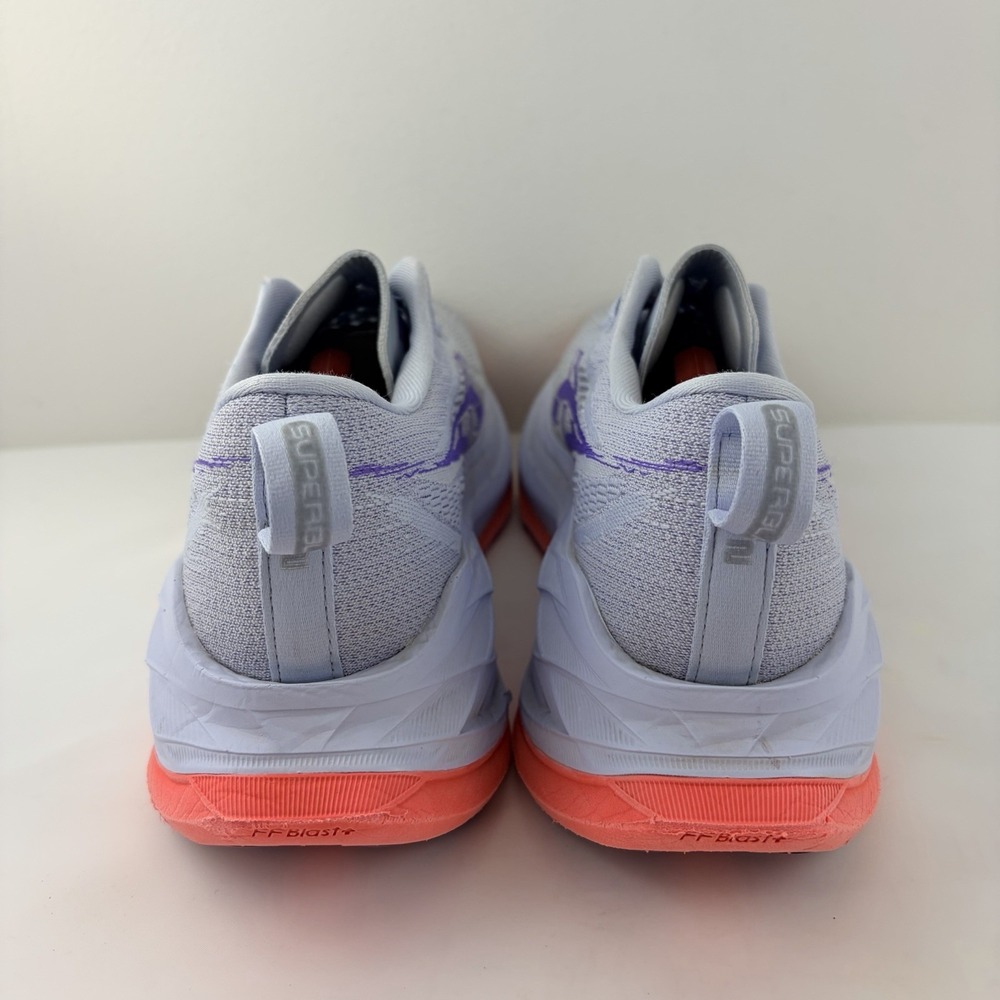 ASICS Superblast 2 Men Running Shoes Light Gray Purple Coral US 9 1013A142 - Picture 3 of 9